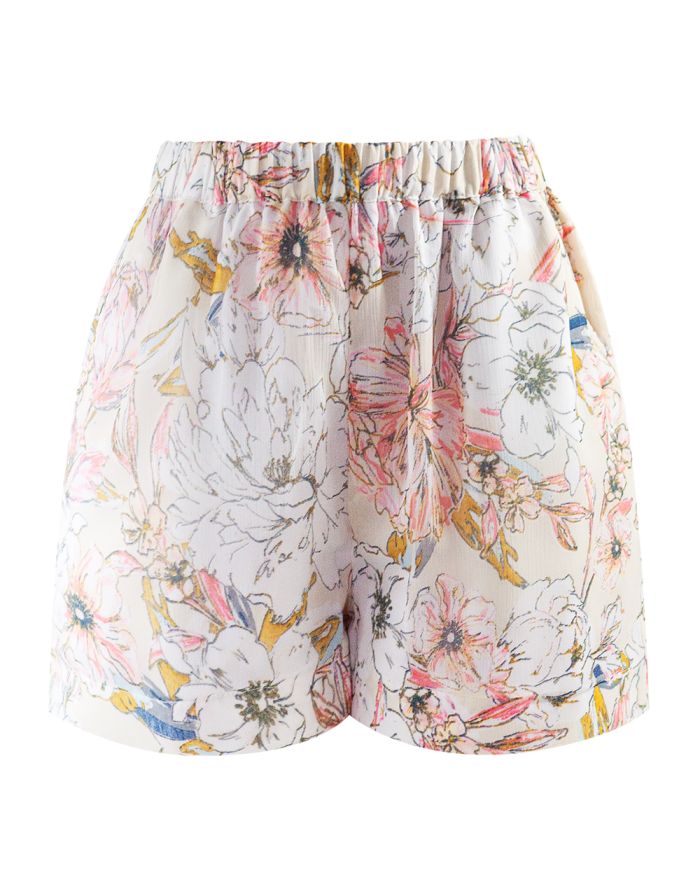 Boho Blossom Shorts